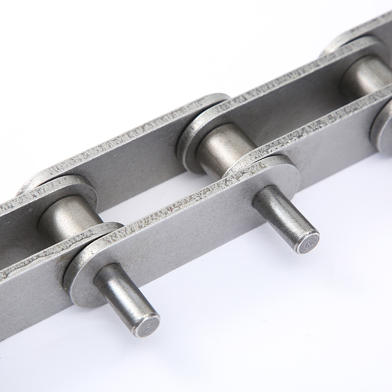 Conveyor chains with special extended pins